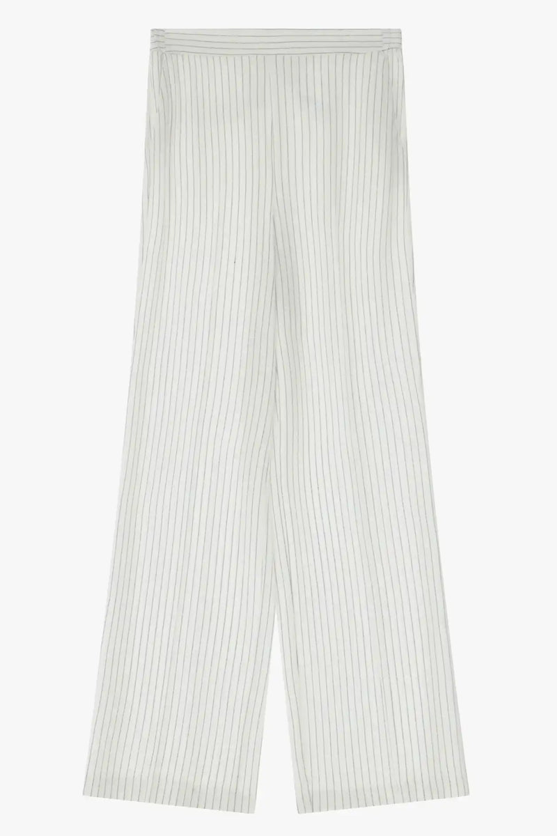 Pantalon Palazzo Imperial à rayures Panna