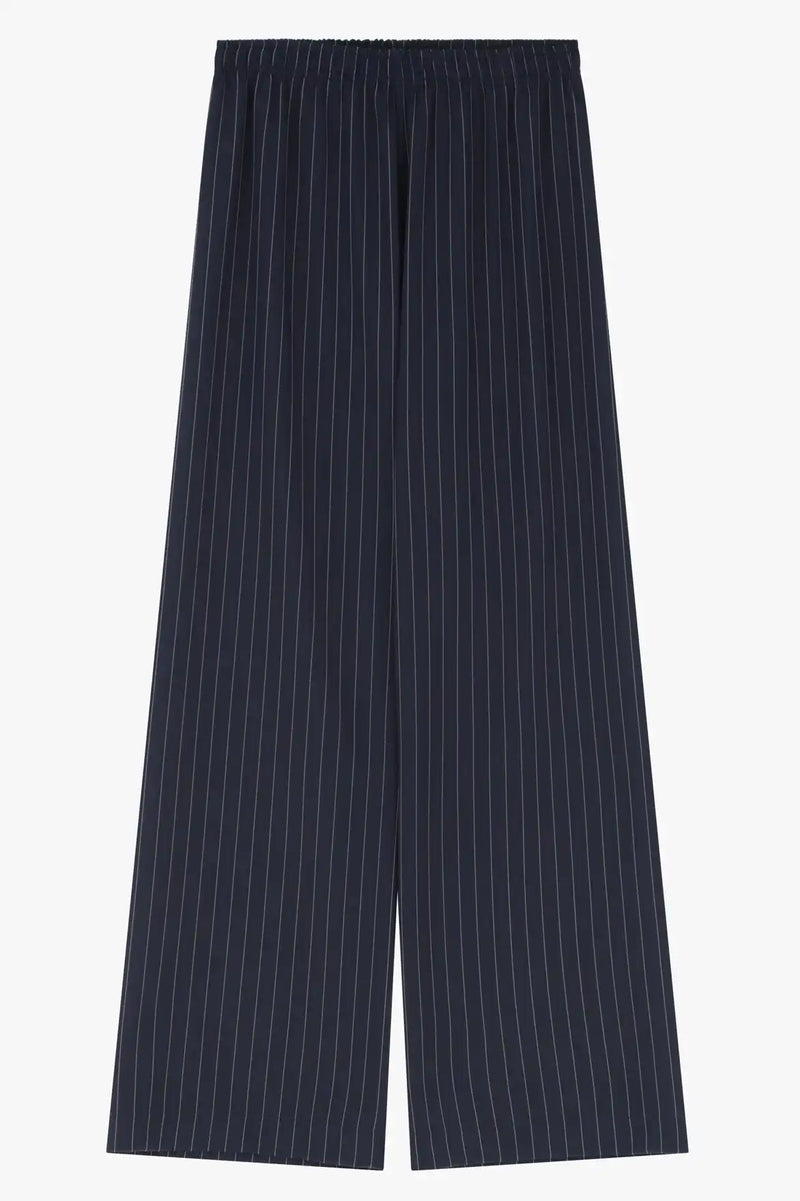 Pantalon Palazzo Imperial à rayures Blu