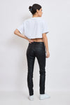 Pantalon Place du Jour Enduit Noir