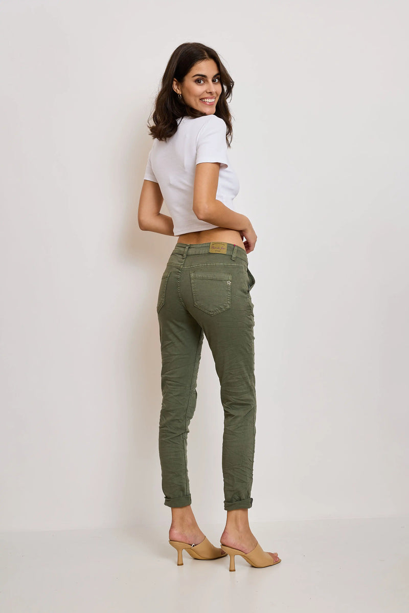 Pantalon Place du Jour Kaki