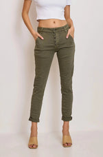 Pantalon Place du Jour Kaki