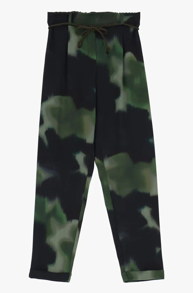 Pantalon Please à Cordon Militare/Nero