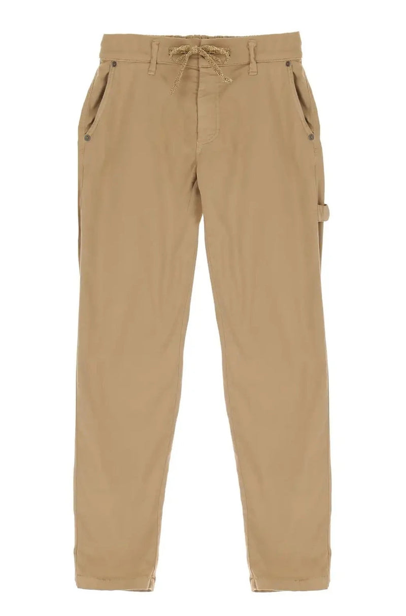 Pantalon Please à Cordon Camel