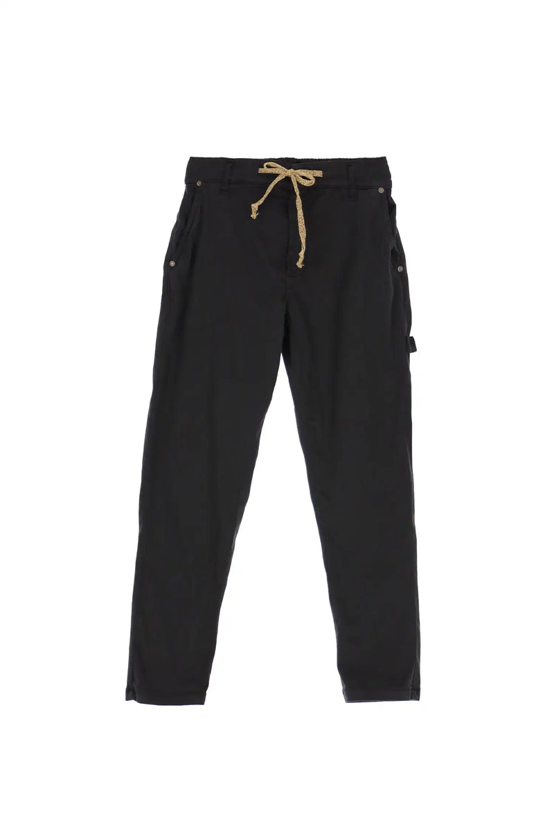 Pantalon Please à cordon Nero