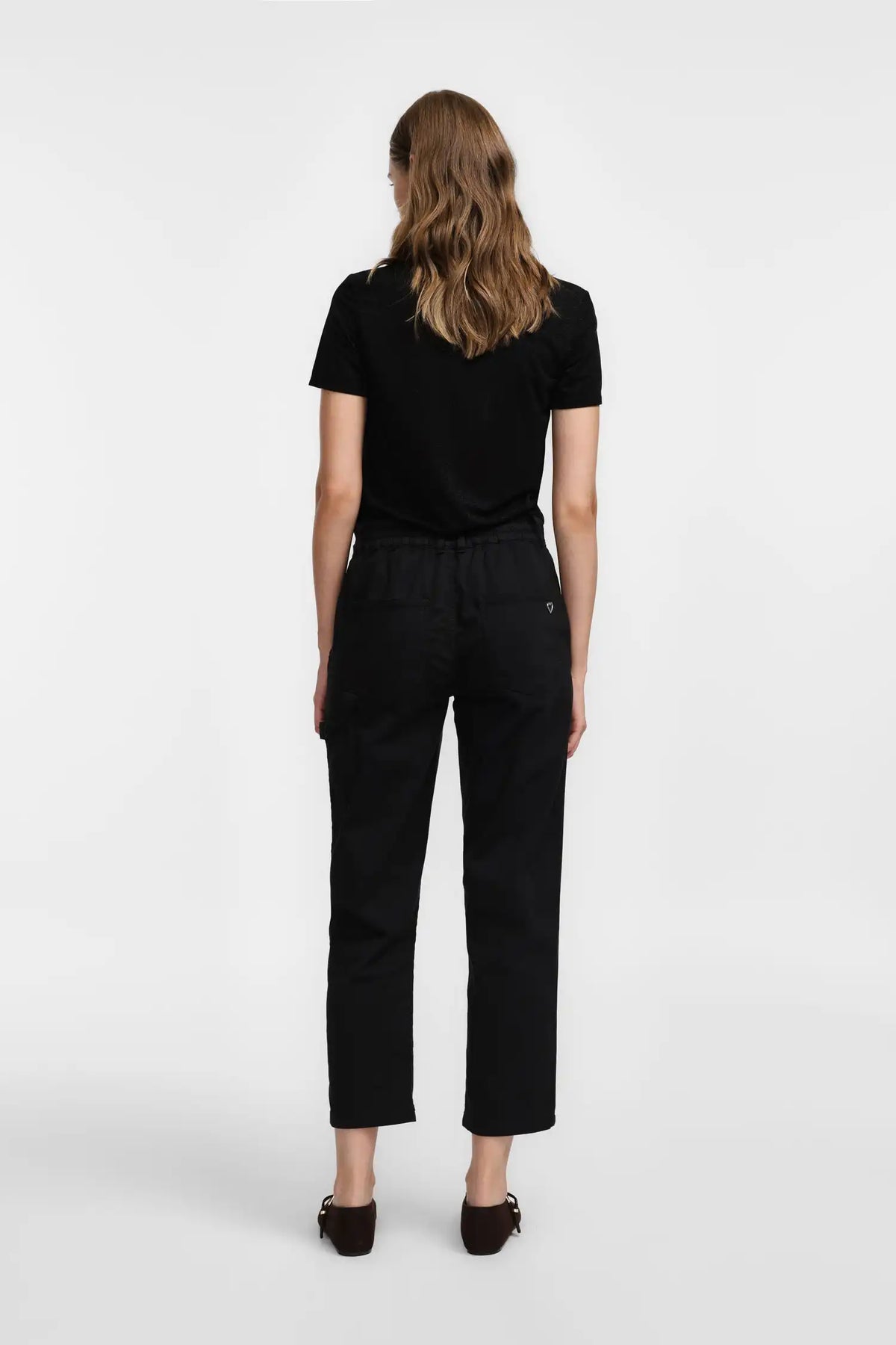 Pantalon Please à cordon Nero