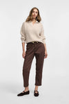Pantalon Please à cordon Wine Berry