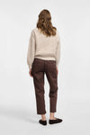 Pantalon Please à cordon Wine Berry