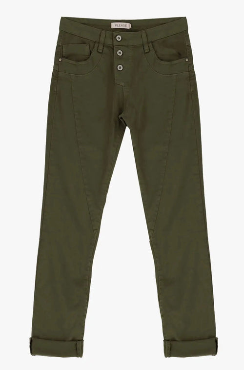 Pantalon Please Boyfriend Sea Kelp