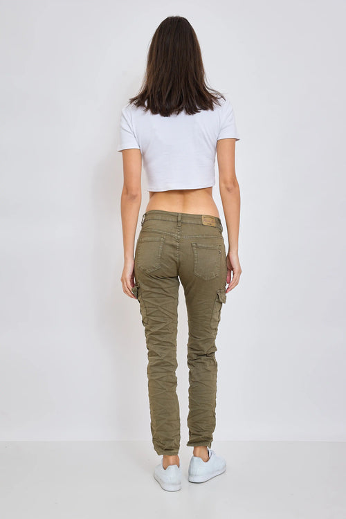 Pantalon Cargo Place du Jour Kaki