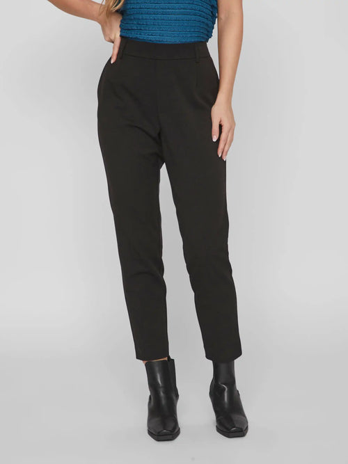 Pantalon slim Vila Vivarone Black