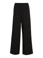 Pantalon large Vila Vivarone Black