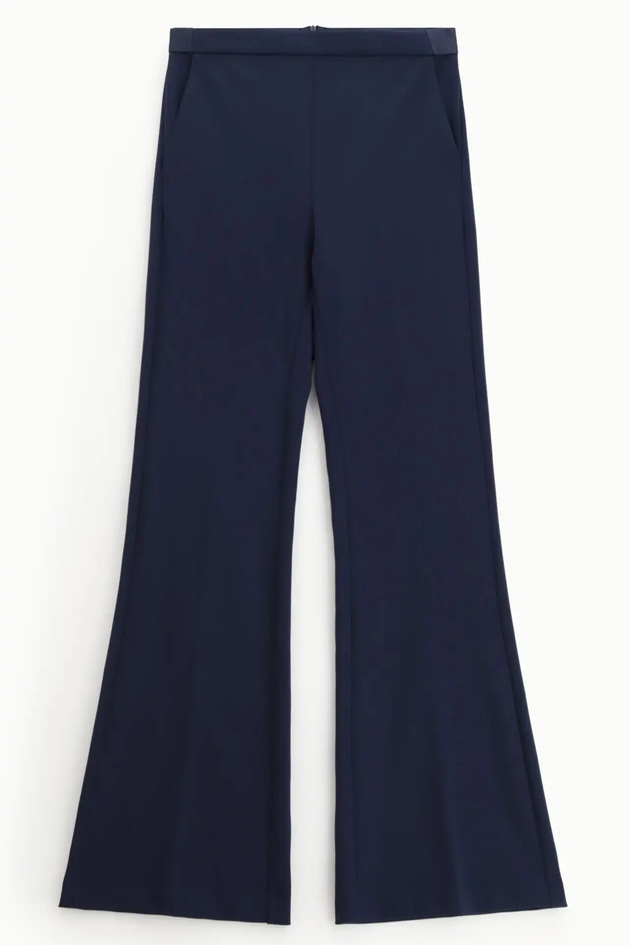 Pantalon Flare Imperial taille haute Blu