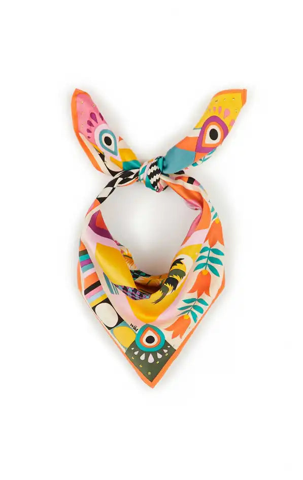 MINI Foulard Wild Beldi Multicolore