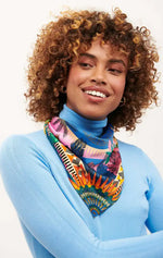 MINI Foulard Wild Zoulou Bleu