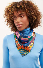 MINI Foulard Wild Zoulou Bleu