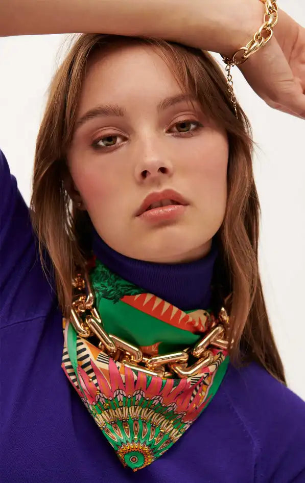 MINI Foulard Wild Zoulou Vert