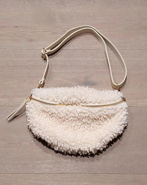 Petite Banane Sherpa Blanc
