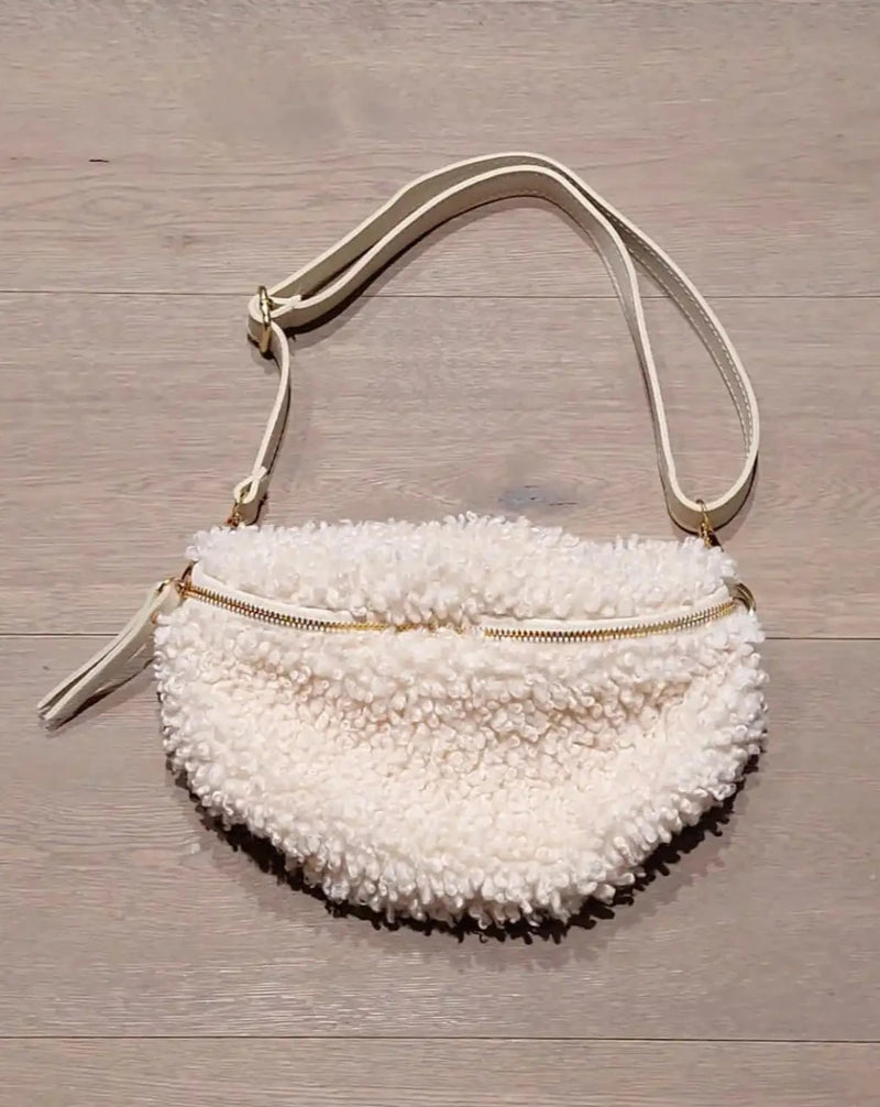 Petite Banane Sherpa Blanc