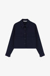 Veste Please avec poches Blu