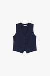 Gilet Please rayure Blu
