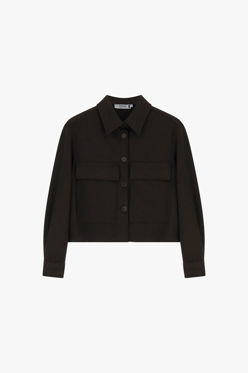 Veste courte Please poches plaquees Moro