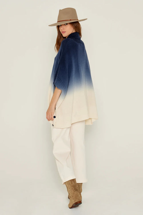 Pull Poncho Five Blend Navy