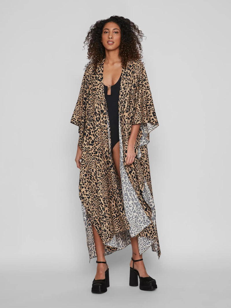 Poncho Vila Vipatrikia Kaftan Oak Brown