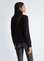 Pull Liu Jo col roulé Ecoconçu Nero