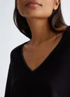 Pull Liu Jo col V Ecoconçu Nero