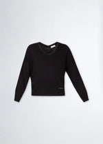 Pull Liu Jo col V Ecoconçu Nero