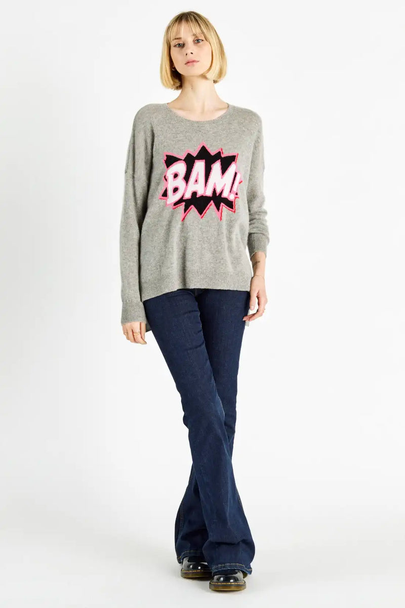 Pull Madluv Bam Gris