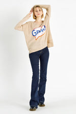 Pull Madluv Grrr Beige