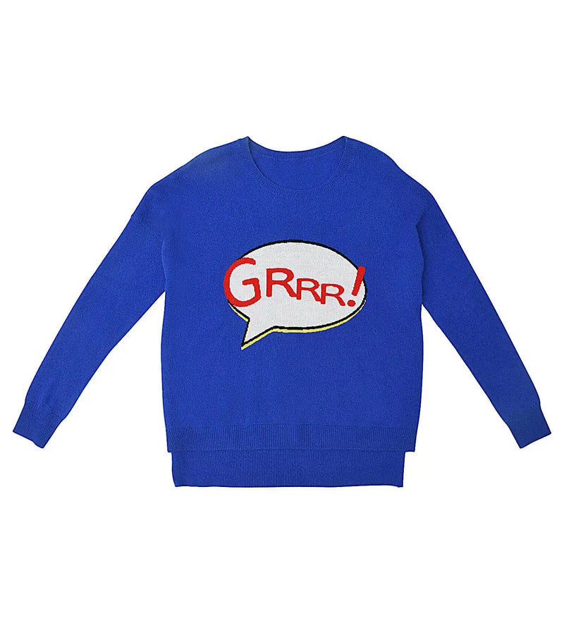 Pull Madluv Grrr Bleu Indigo