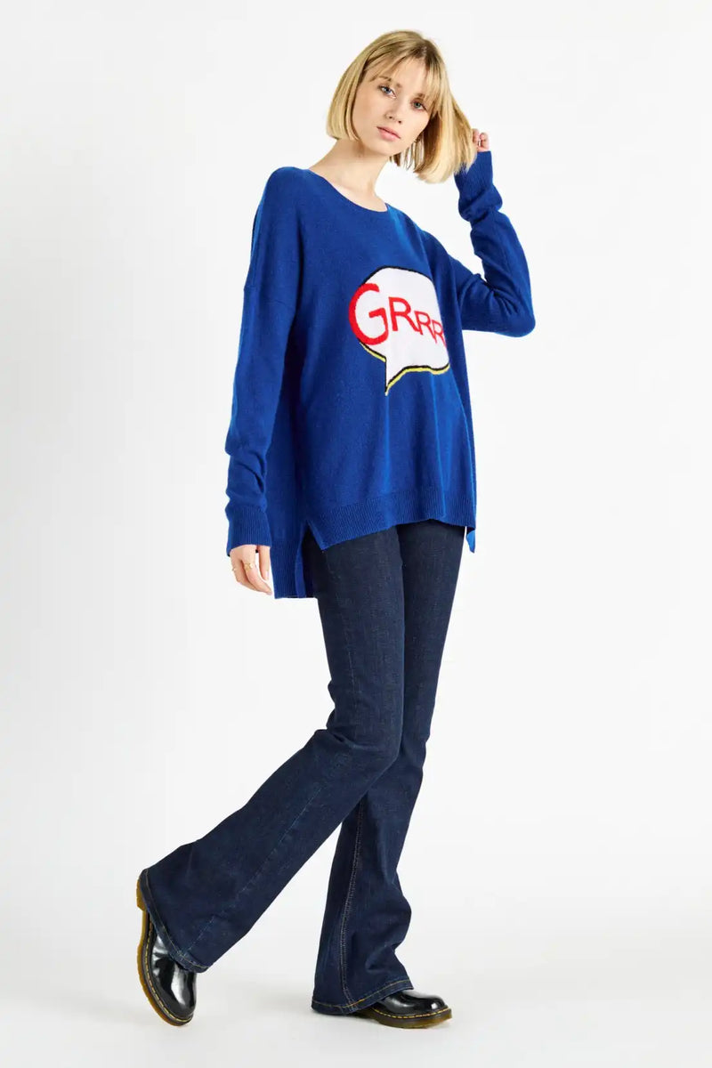 Pull Madluv Grrr Bleu Indigo