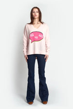 Pull Madluv Ha Ha Ha Rose Clair