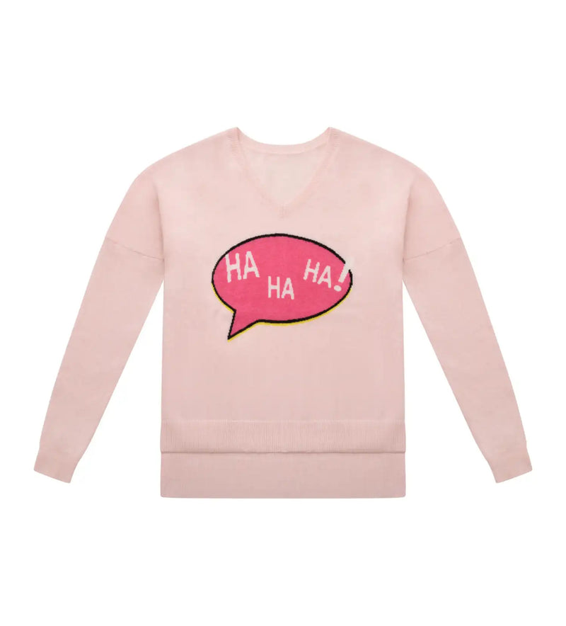 Pull Madluv Ha Ha Ha Rose Clair