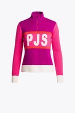 Pull zippé Parajumpers Gia Deep Orchid/Pink