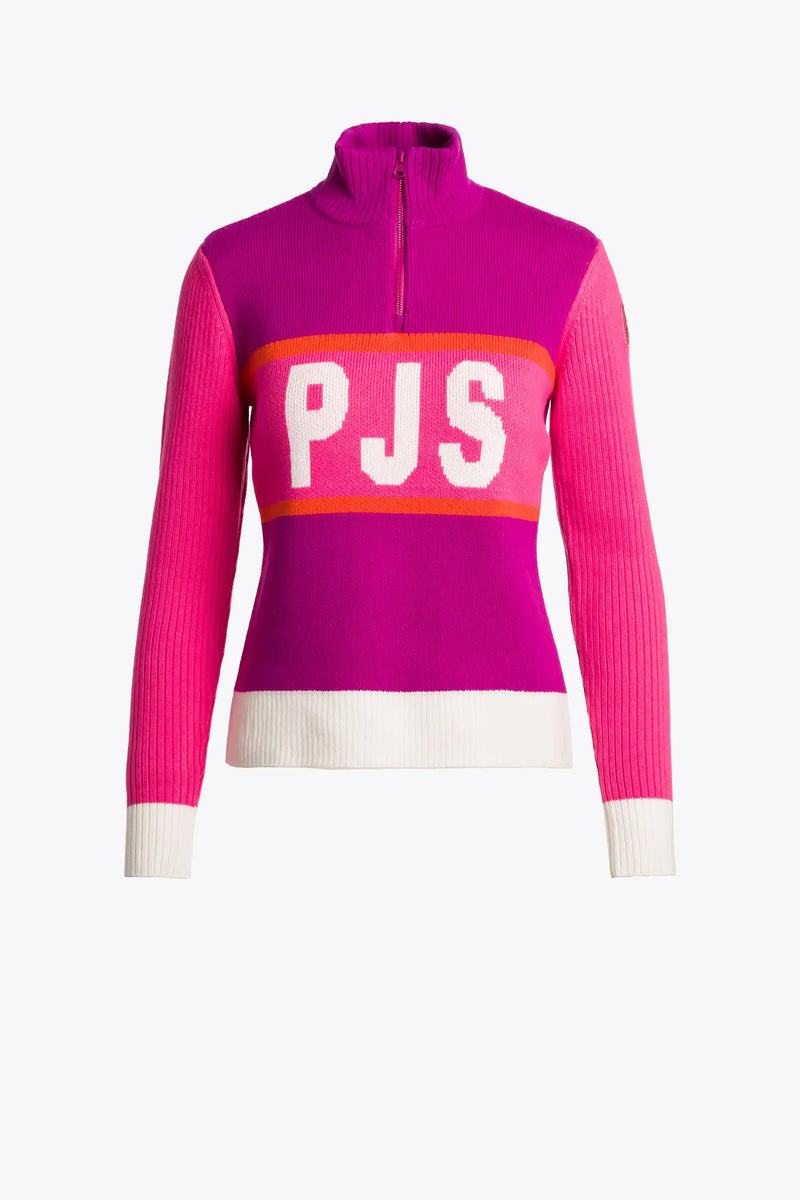 Pull zippé Parajumpers Gia Deep Orchid/Pink
