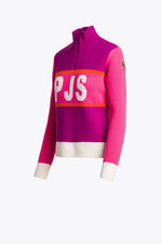 Pull zippé Parajumpers Gia Deep Orchid/Pink