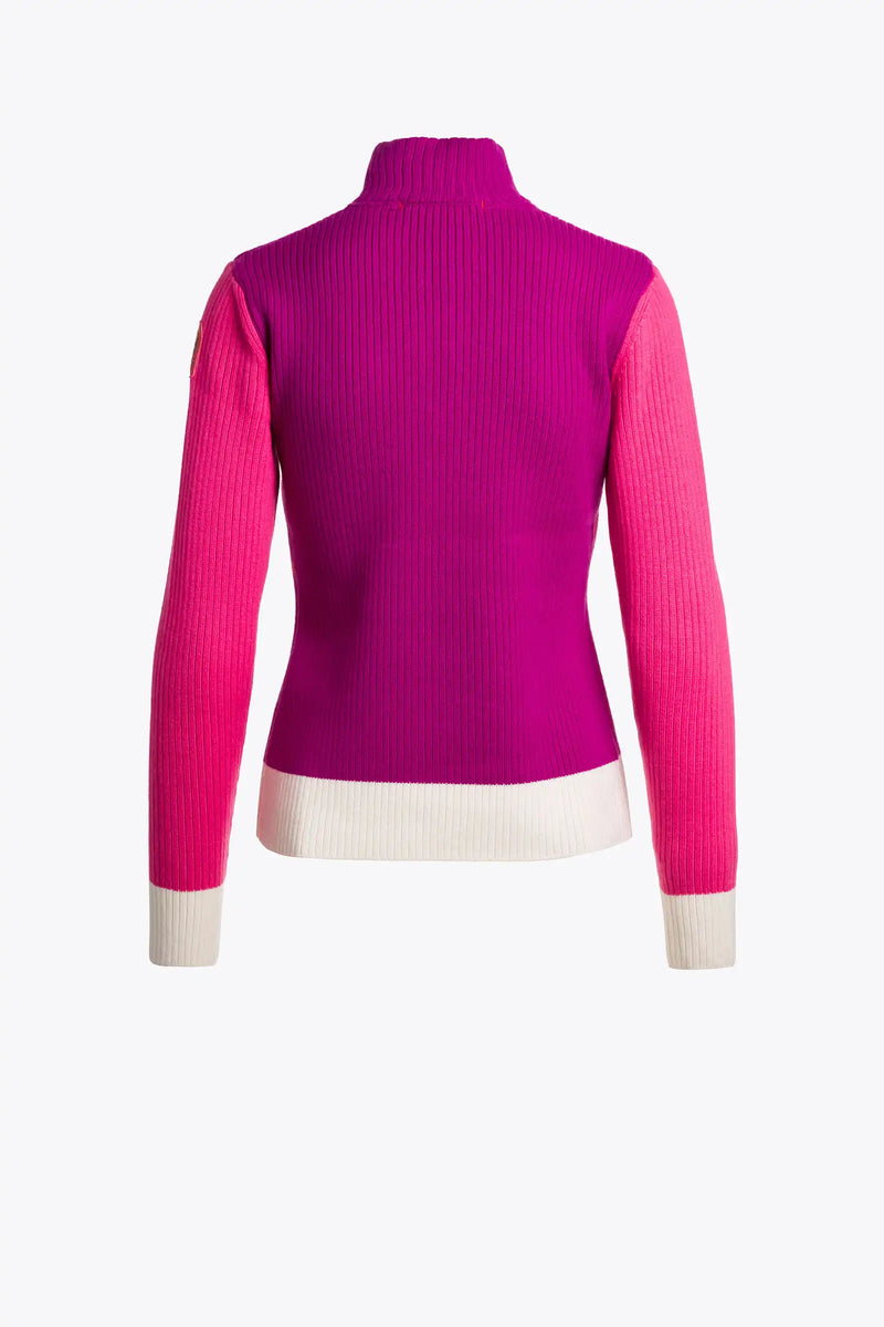 Pull zippé Parajumpers Gia Deep Orchid/Pink