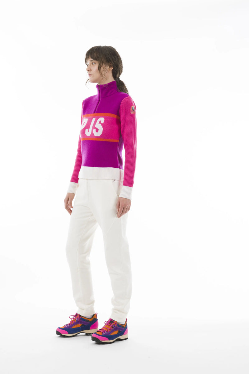Pull zippé Parajumpers Gia Deep Orchid/Pink