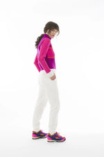 Pull zippé Parajumpers Gia Deep Orchid/Pink