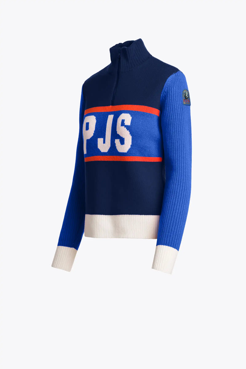 Pull zippé Parajumpers Gia Navy/Cosmic Blue