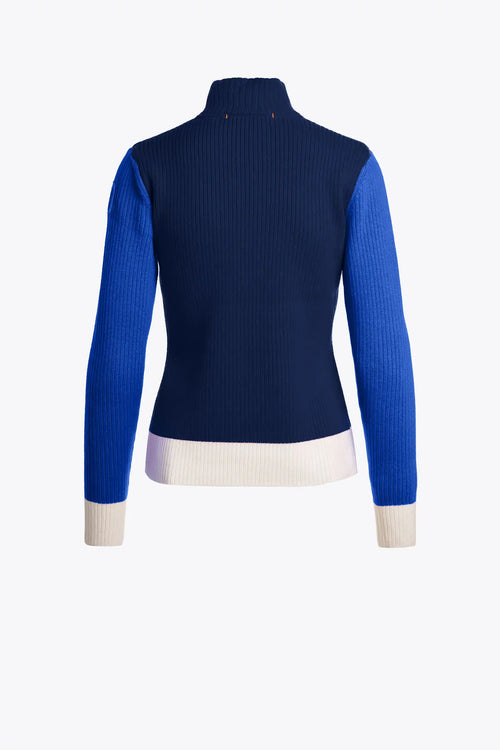 Pull zippé Parajumpers Gia Navy/Cosmic Blue