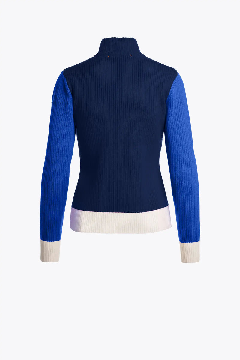 Pull zippé Parajumpers Gia Navy/Cosmic Blue