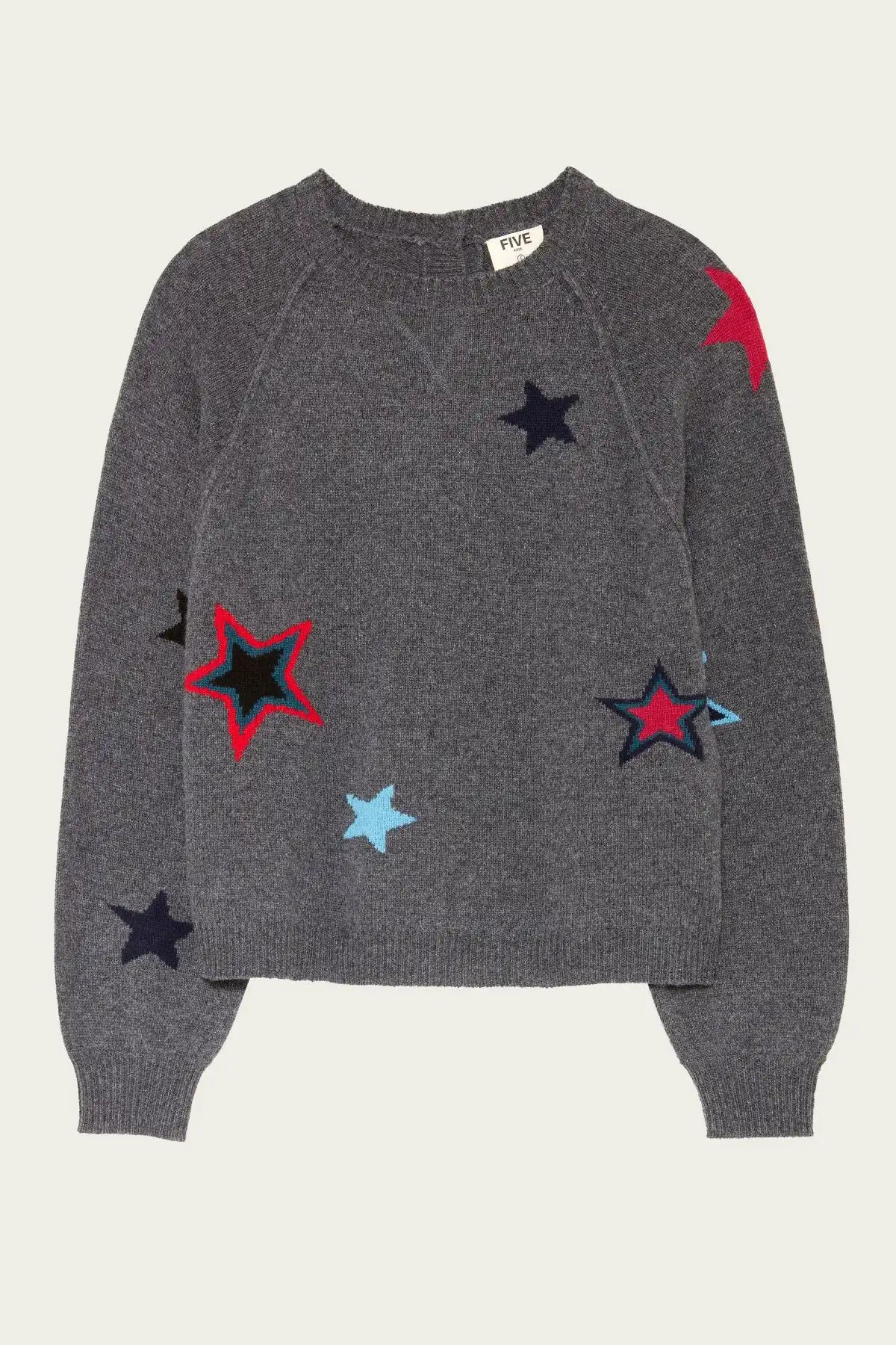 Pull Five Etoile Grey