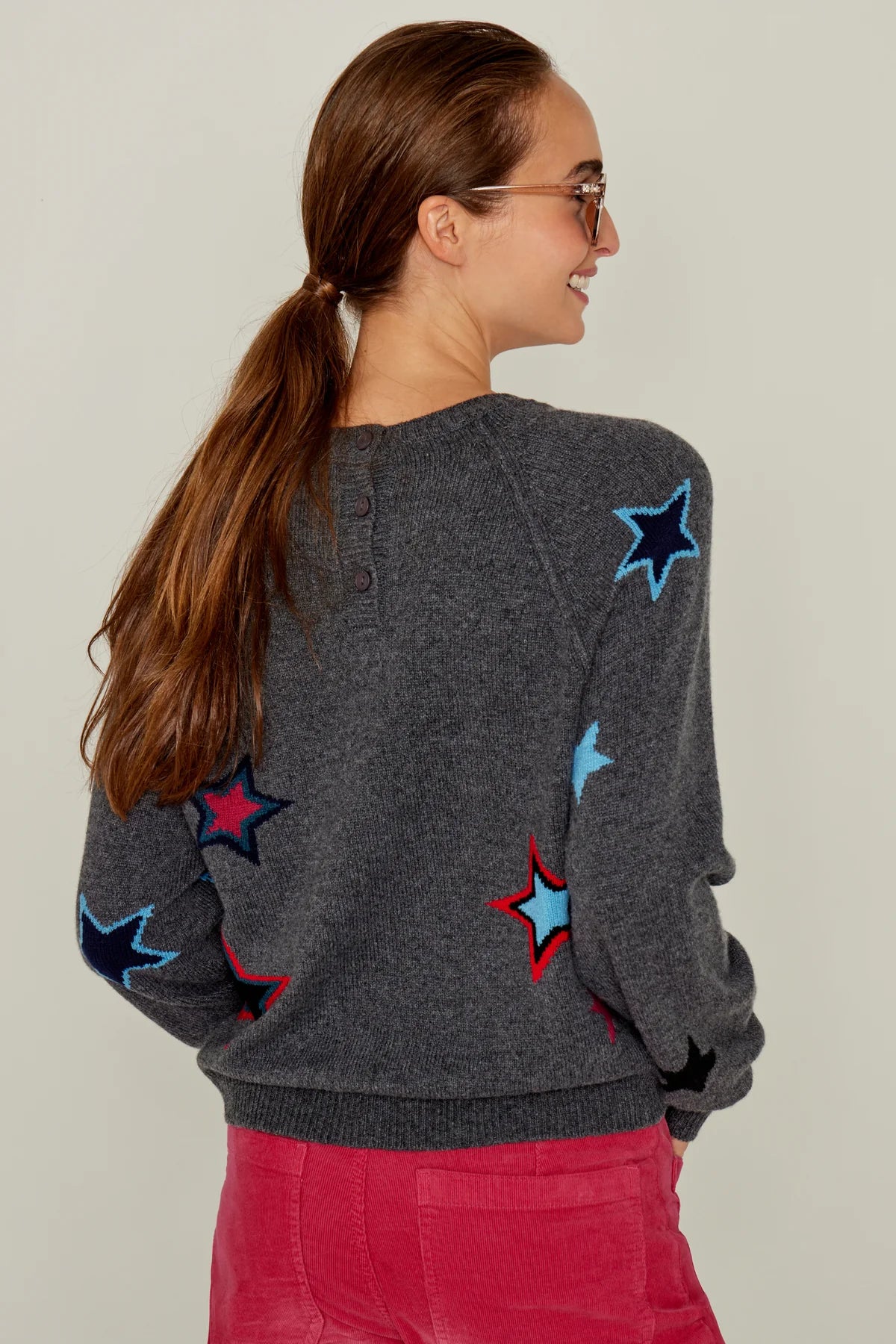 Pull Five Etoile Grey