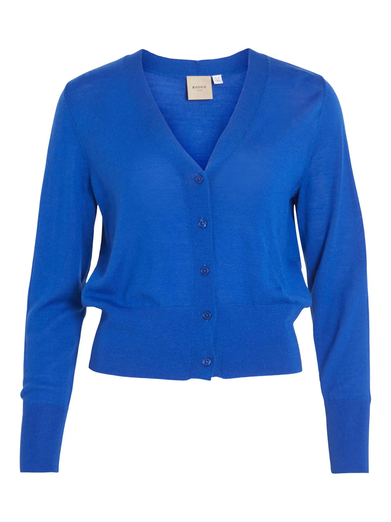 Cardigan en maille Rouge by Vila Vizui Limoges