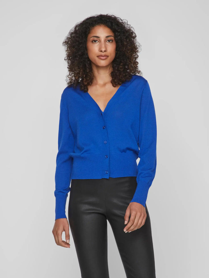 Cardigan en maille Rouge by Vila Vizui Limoges