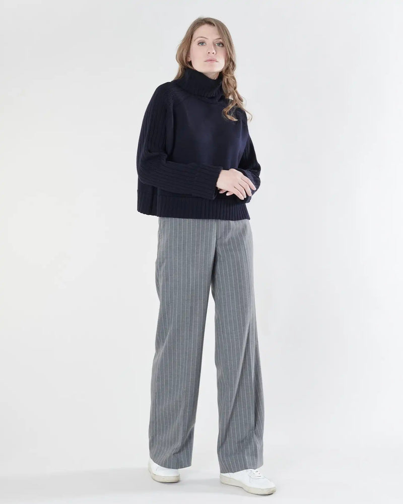 Pull Hana San Peter Bleu Nuit